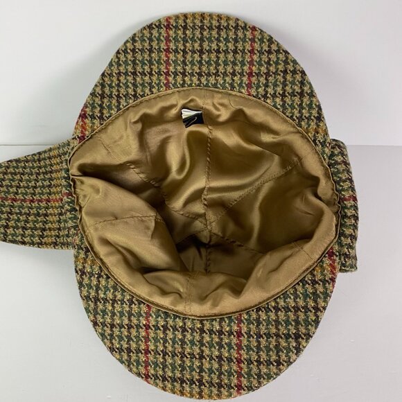 Men's Classic Houndstooth Earflap Hat - Picture 8 of 13